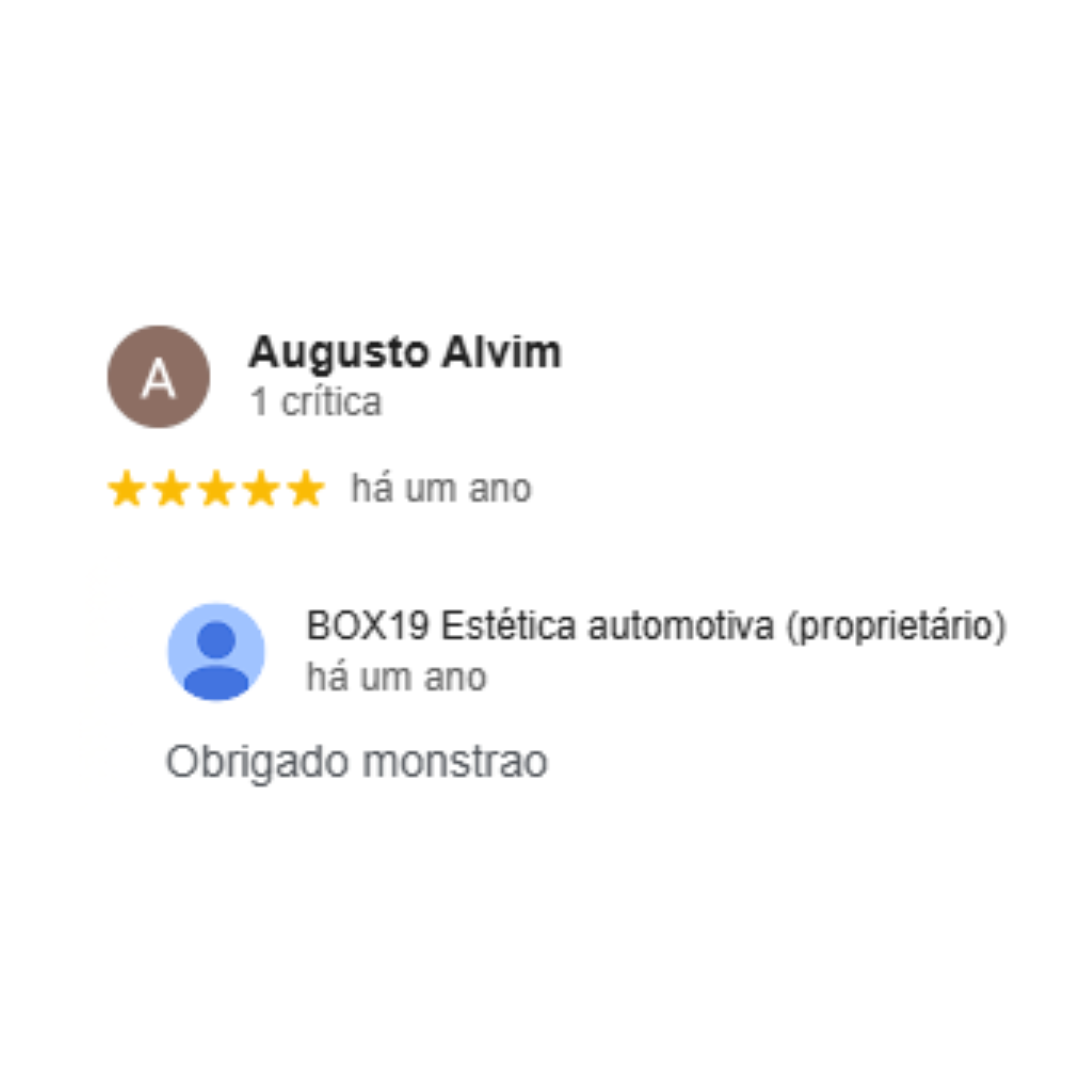 Depoimento Google